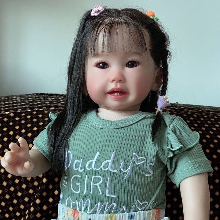 ママ募集中♡ 優しいお顔立ちのリボーンドールTeegan