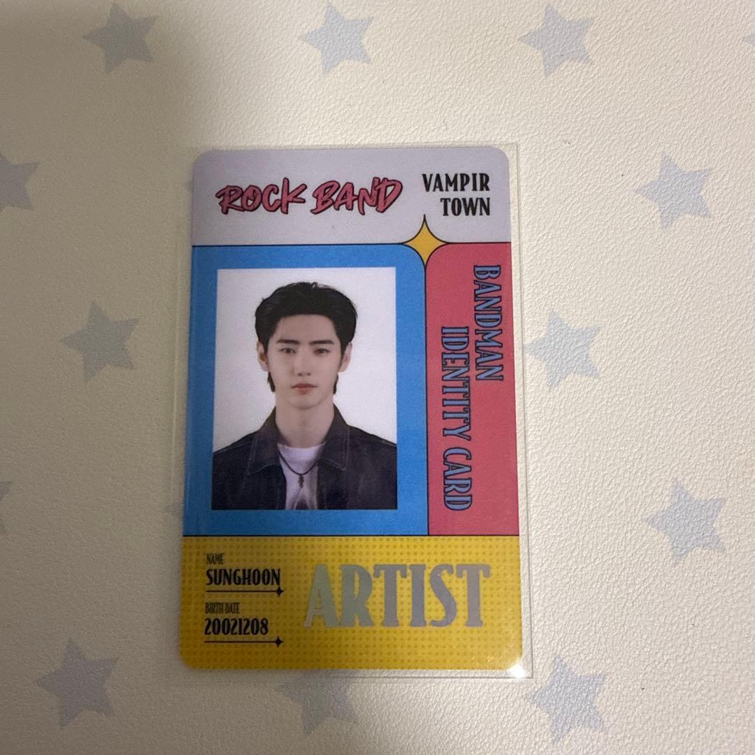 ENHYPEN world ポップアップ spカード ロック ソンフン - メルカリ