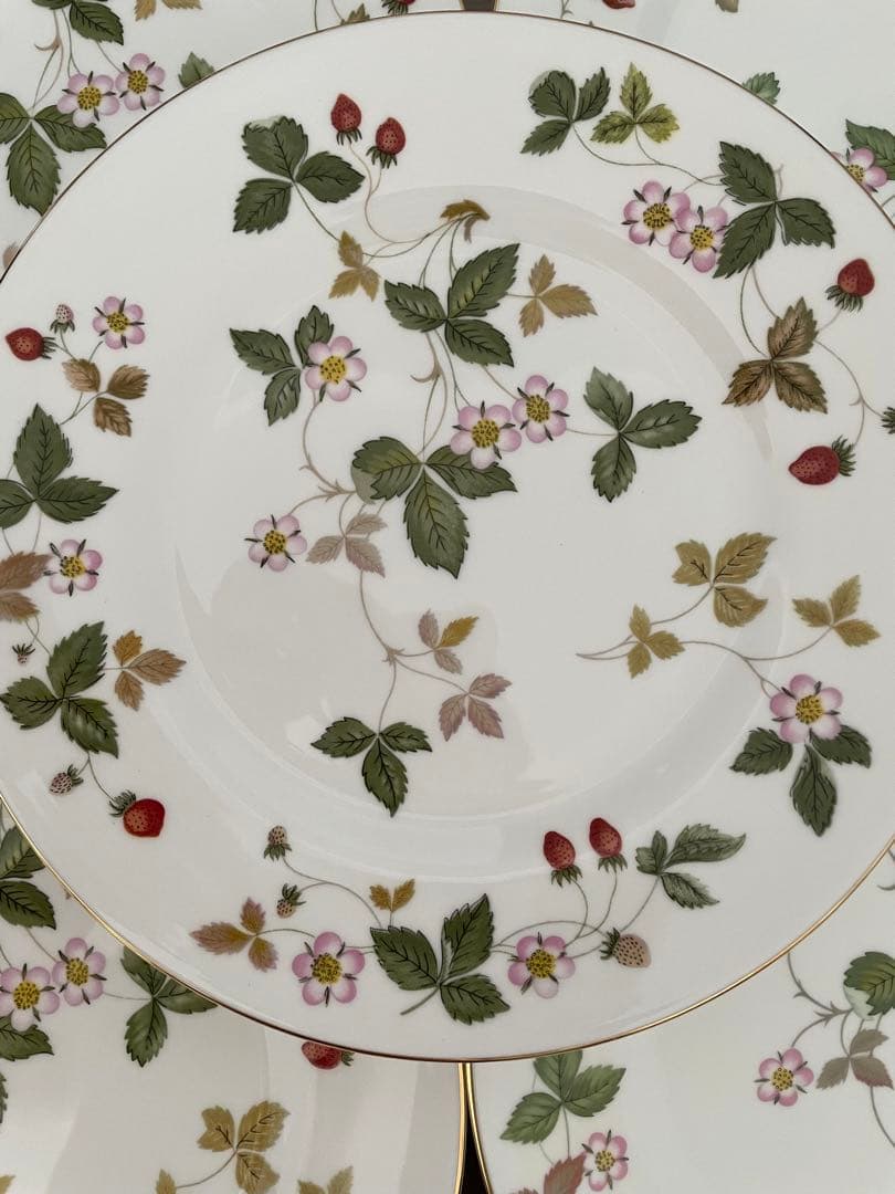 ウエッジウッド　　ワイルドストロベリープレート