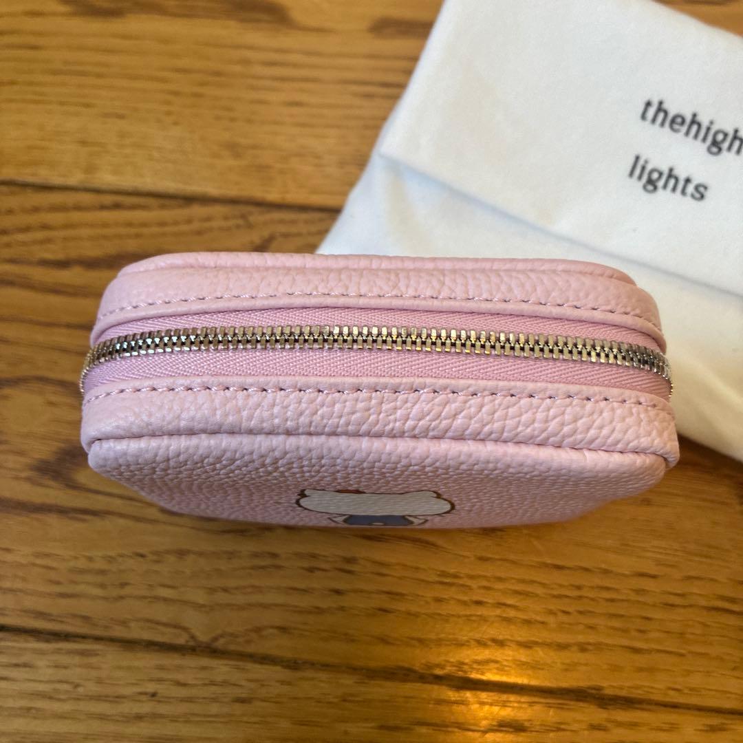 thehigh lights mini'pouch' more キティ ピンク