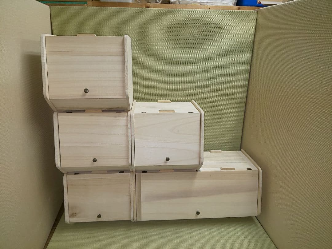 小物収納組合せ自由棚(受注製作)