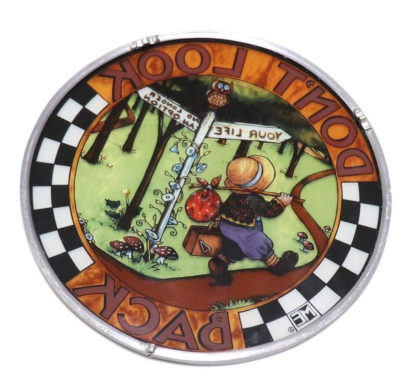 新品 メアリー・エンゲルブライト ヴィンテージ ステンドグラス 振り返らないで