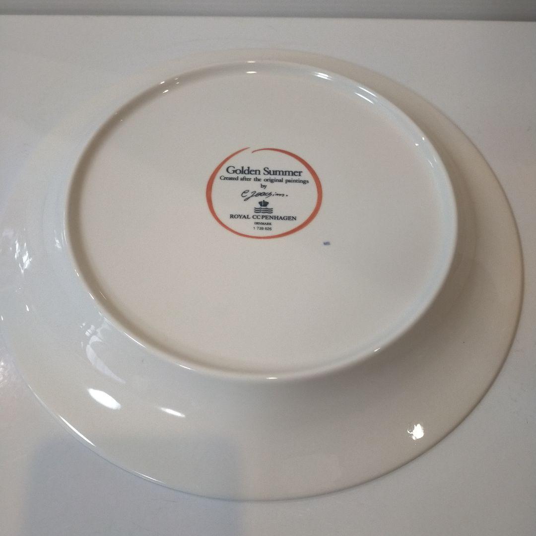 廃盤　ロイヤルコペンハーゲン　ゴールデンサマー　大皿　26cm✕5枚