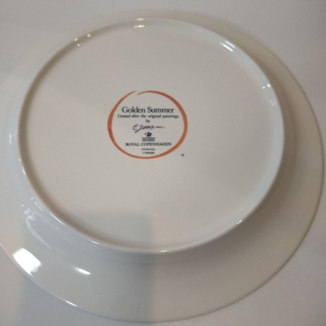 廃盤　ロイヤルコペンハーゲン　ゴールデンサマー　大皿　26cm✕5枚