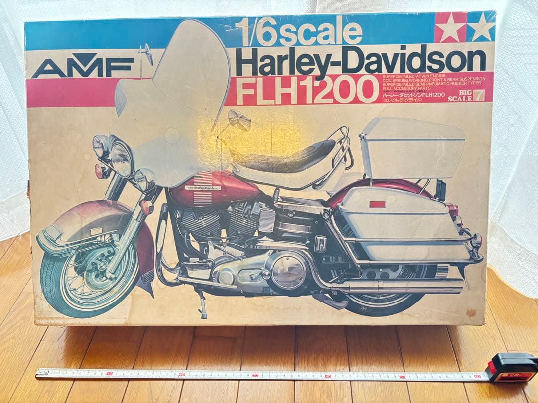 タミヤ　プラモデル　ハーレーダビッドソン　1/6スケール デカい】ハーレーのプラモデルつくるよ【タミヤ 1/6ビッグスケール