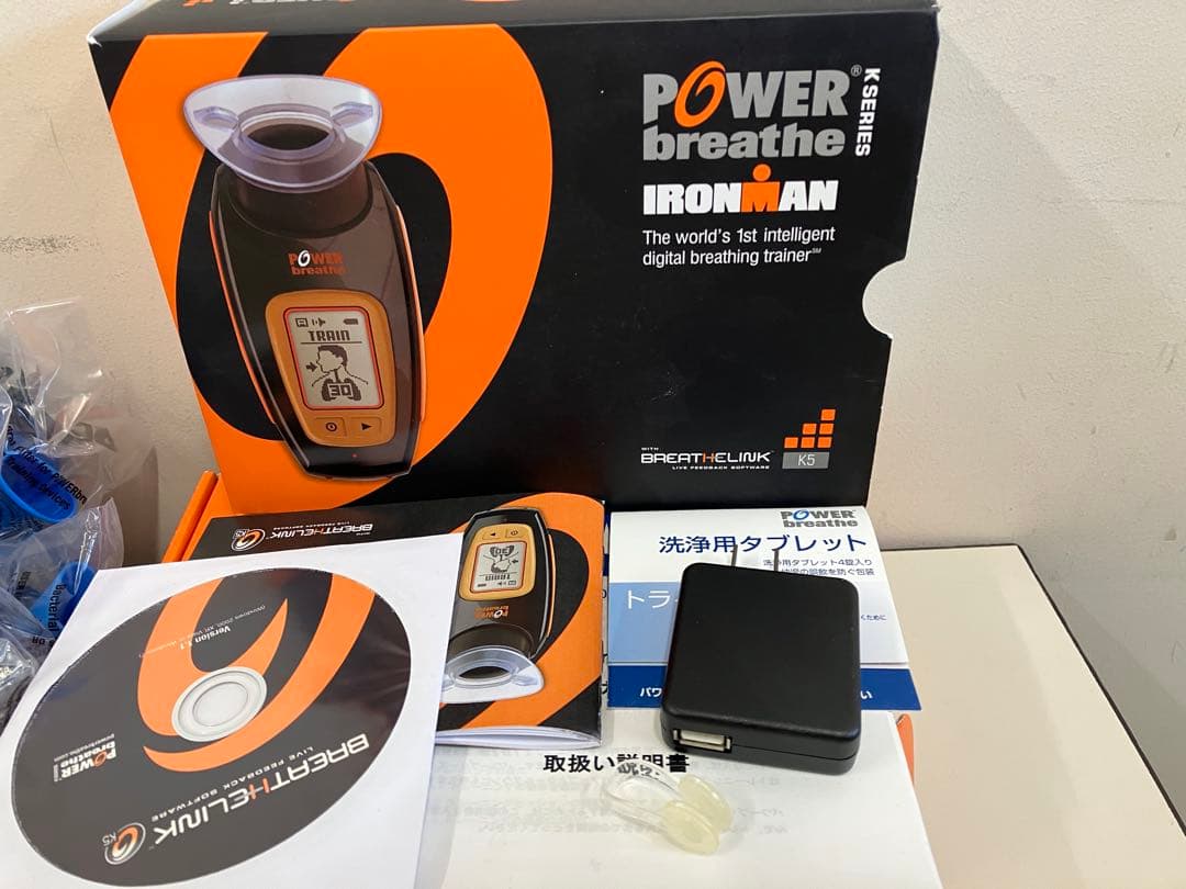 POWERbreathe (パワーブリーズ) K5 PC連動呼吸筋トレーナー パワー