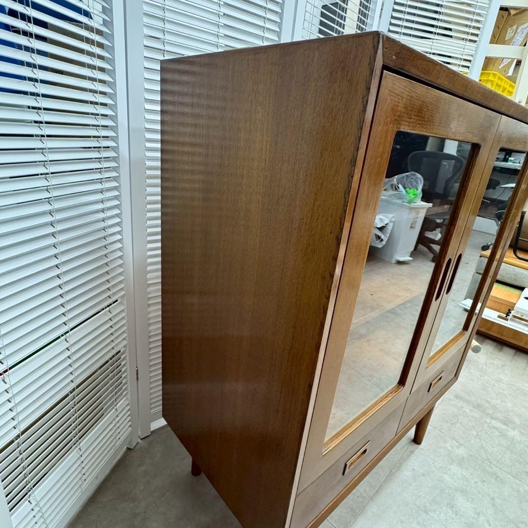 カリモク60 カップボード オーク 美品