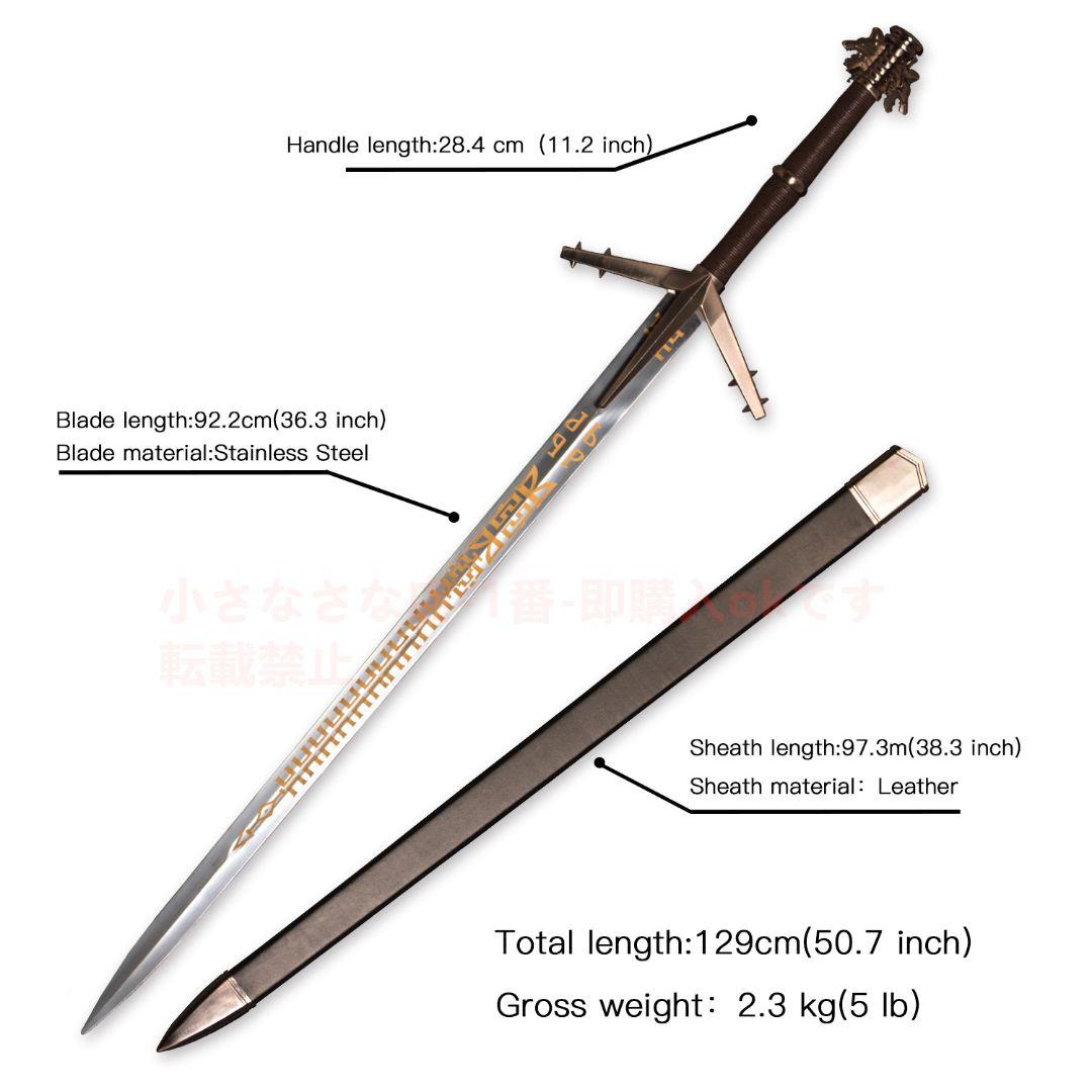 魔法使い3湖女剣 古兵器 武具刀装具 模造刀·模擬刀 Cosplay