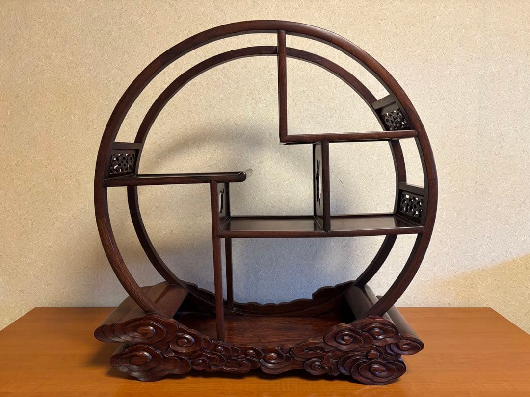 茶器棚　円形棚