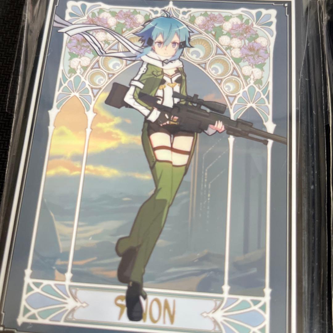 スリーブ】SAO シノン 混沌の女神様 ミュシャ風 セット品【未開封