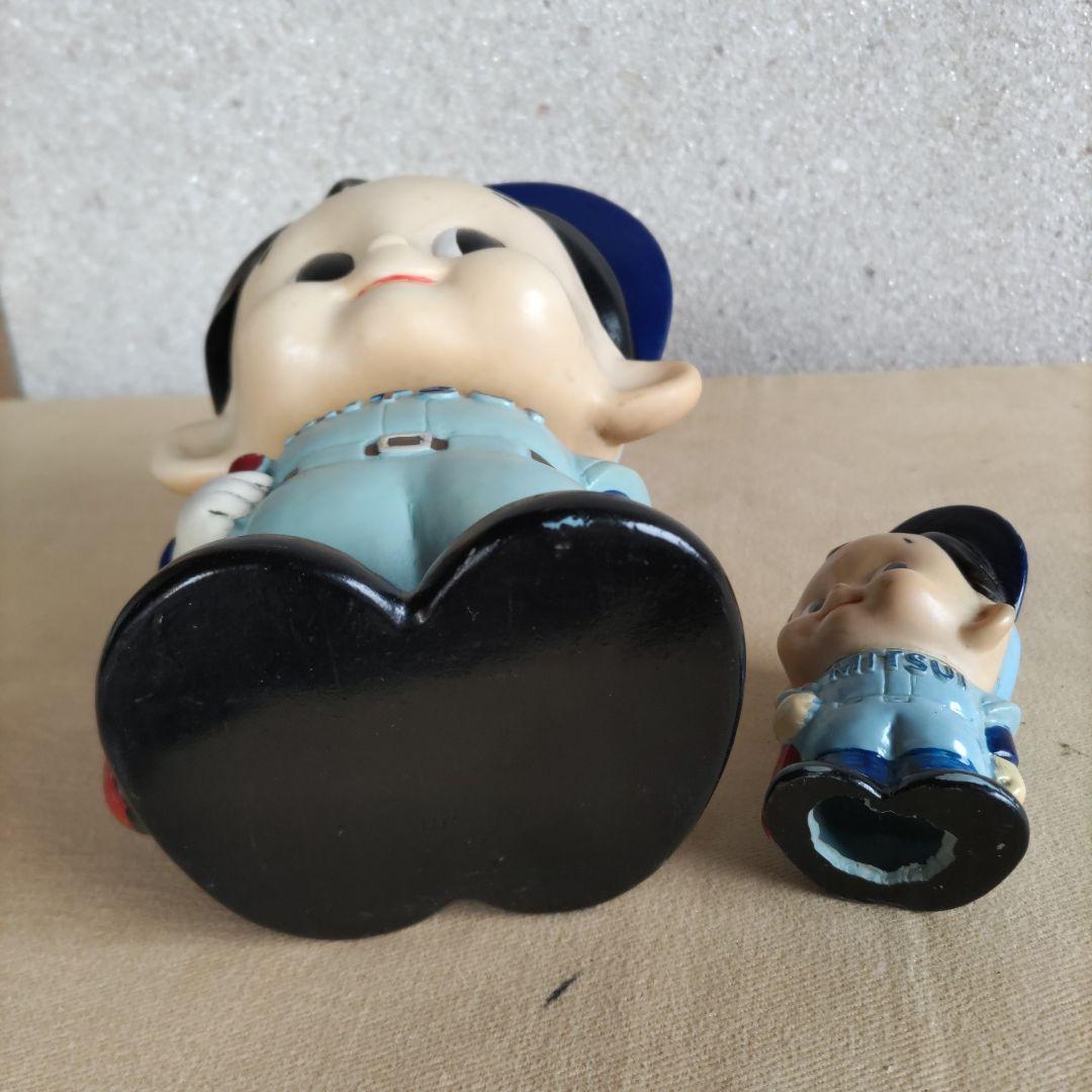 希少！三井銀行カウンター野球坊や貯金箱