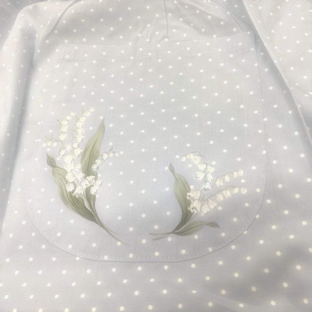 新品✨Diorクリスチャンディオール エプロン すずらんミュゲ 花柄 タグ