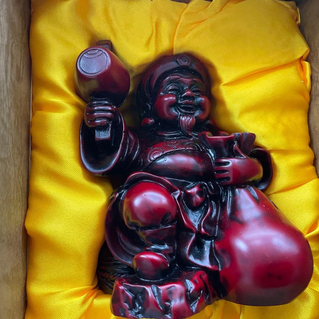 寿山石 製品 置物　七福神　布袋 大黒 恵比須 毘沙門 寿老人 福禄寿 弁財 天