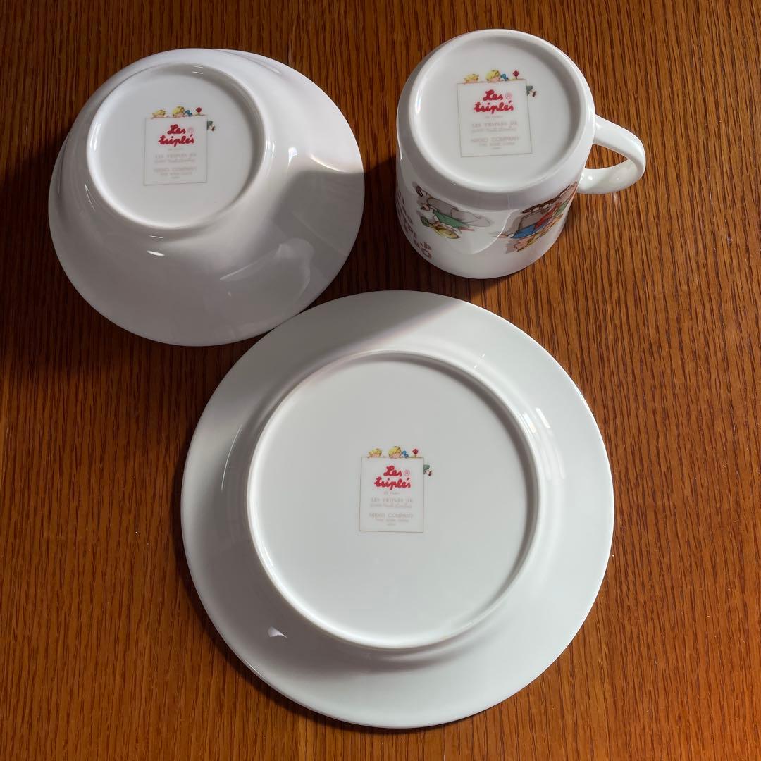 NIKKO レ・トリプレ子供用食器 3点セット - メルカリ