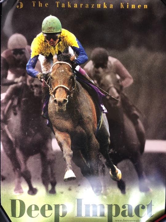 武豊直筆サイン入りディープインパクト ポスター - メルカリ