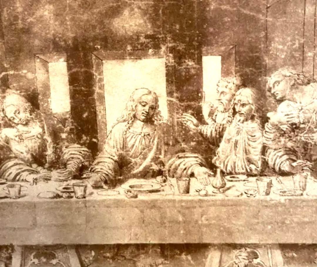 最後の晩餐 鉛筆デッサン レプリカ