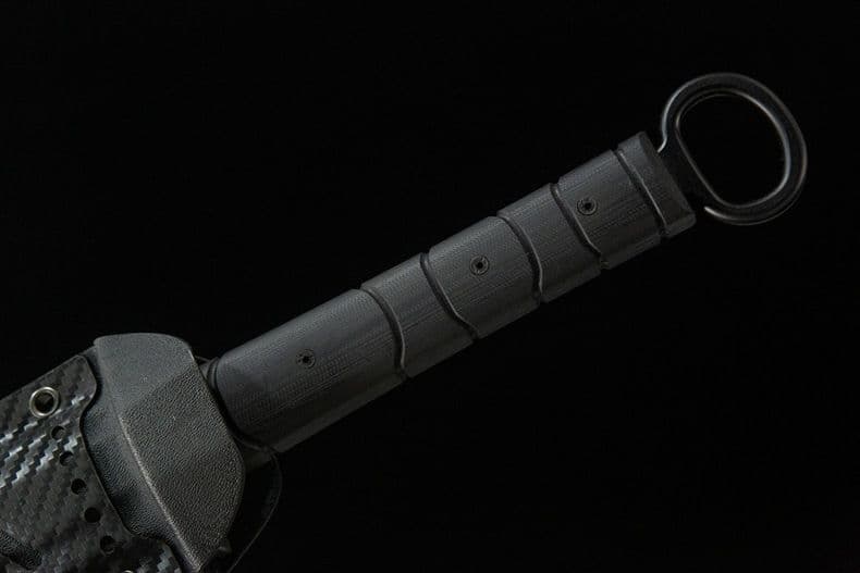 漢環の長刀 戦術刀 古兵器 武具 刀装具 護身工具 手鍛造打