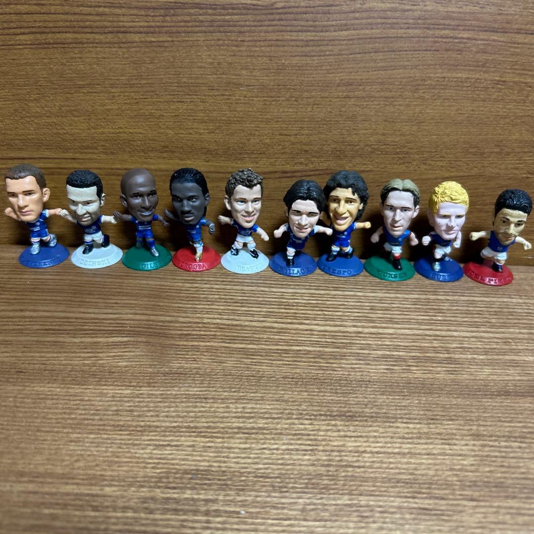 サッカーフィギュアセット 10体 - メルカリ
