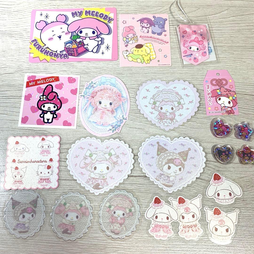 マイメロディ クロミ キャラクターグッズまとめ売り サンリオ シール