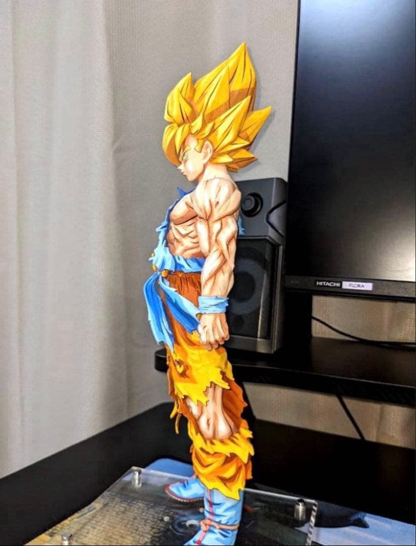 リペイント　ドラゴンボール　SMSP 超サイヤ人　孫悟空　2D 二次元彩色