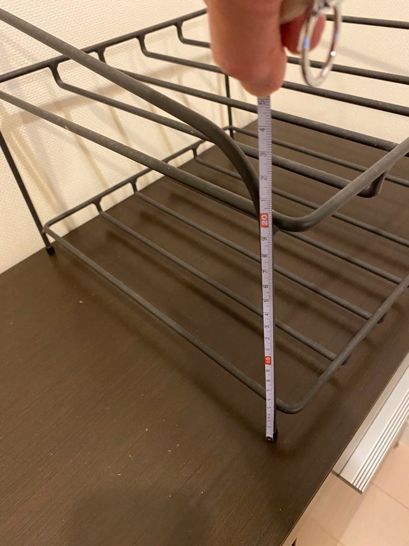 ロンガーバーガー 2段バスケット アイアンフレーム付き