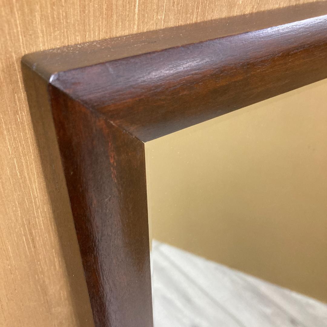 松本民芸家具　壁掛けミラー　鏡　ウォールミラー