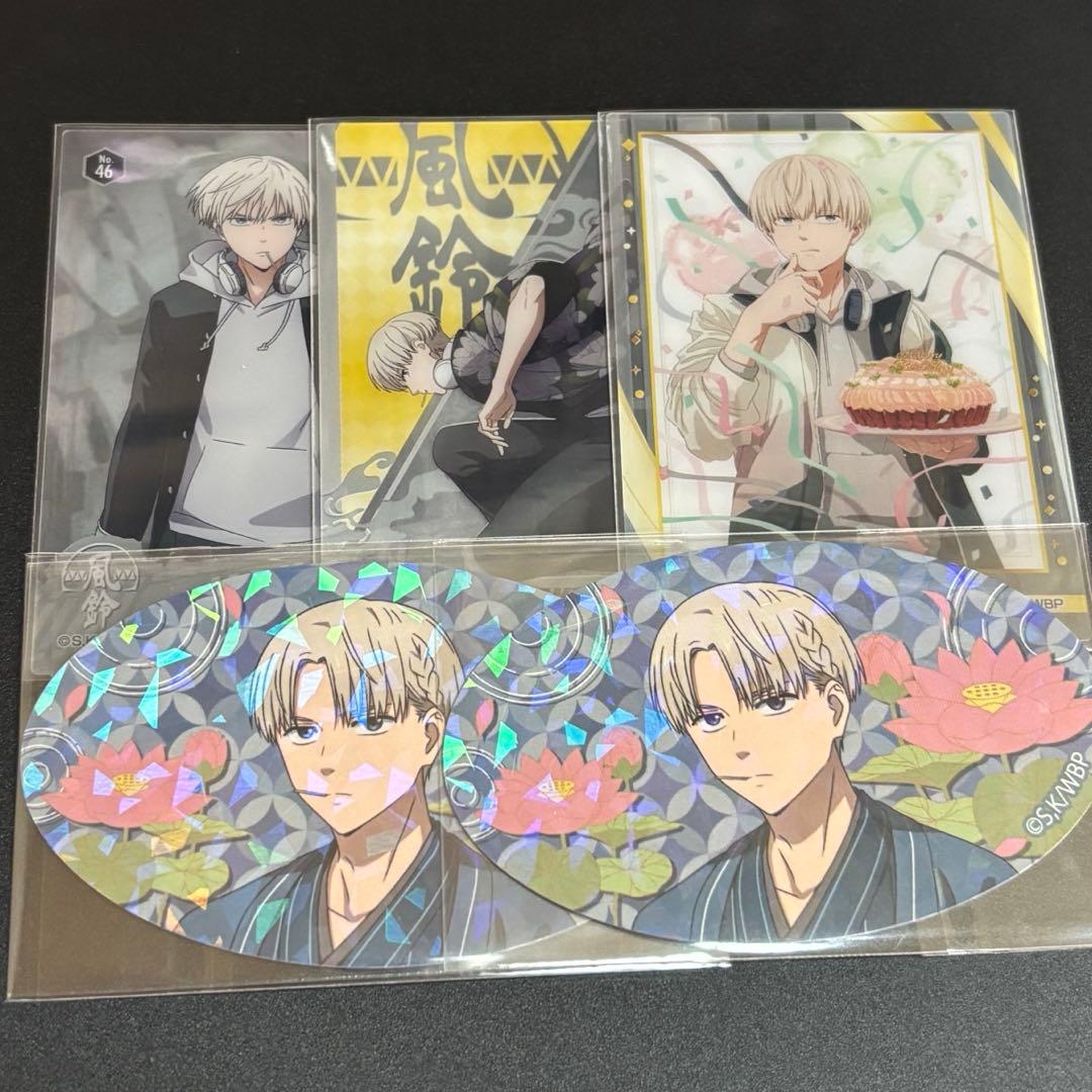 wind breaker ウィンブレ ロックレザー 缶バッジ 梶蓮 80個