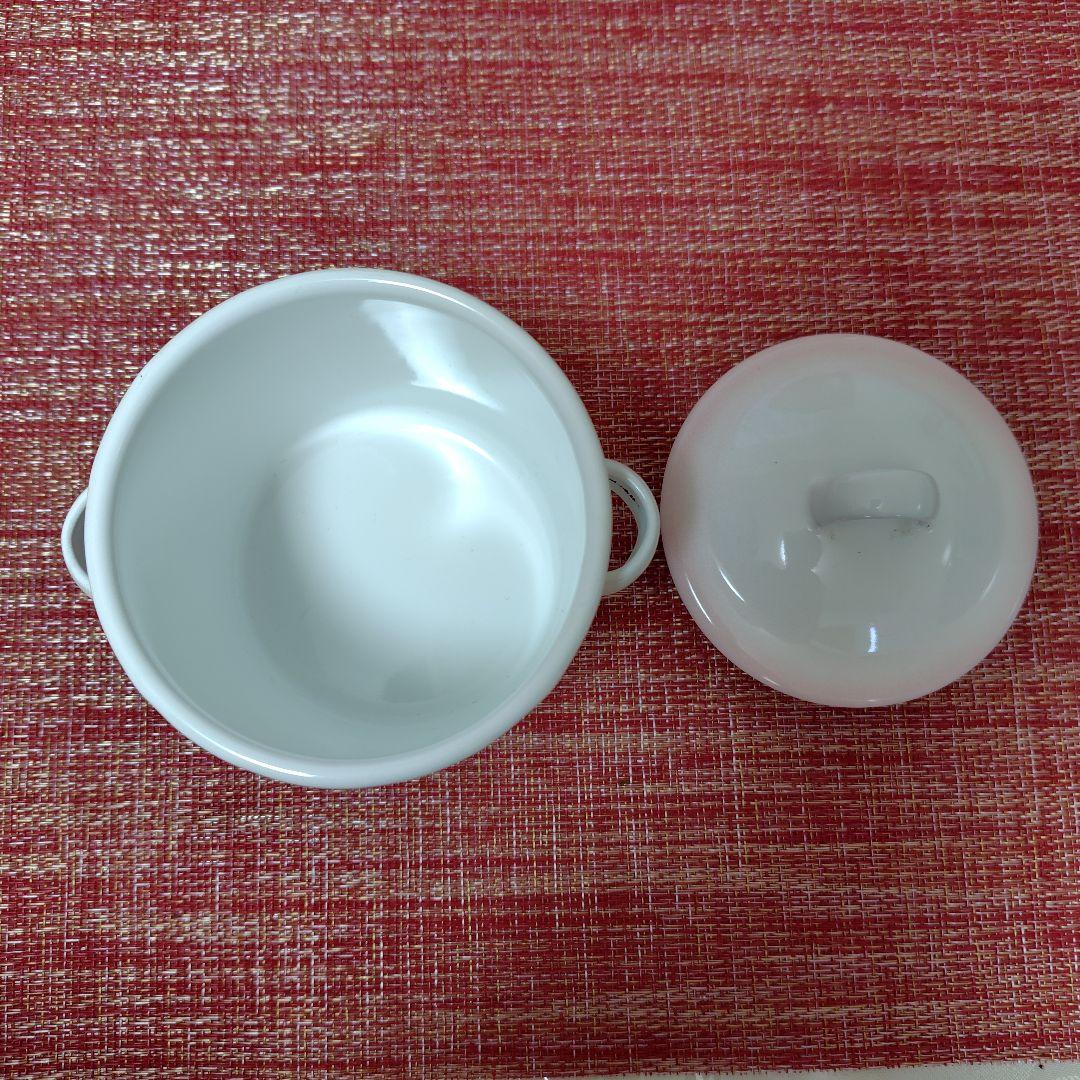 イマン　非売品　スカーレットローズ　 ホーロー　ミニキャセロールＭ　レアです