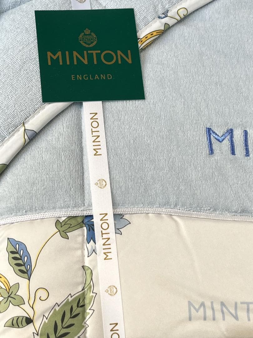 新品未使用 MINTON ミントン シルク混掛けふとん ハドンホール シングル