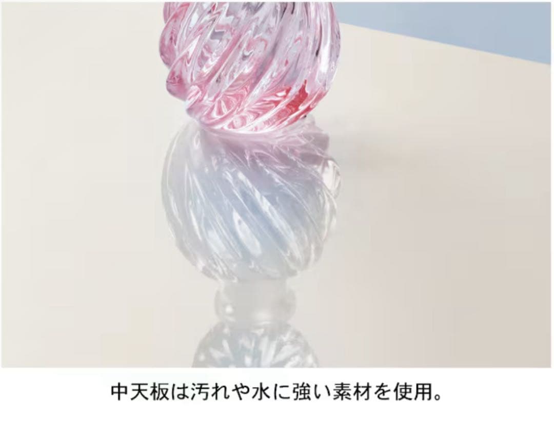 〇ベルメゾン 角に丸みをつけたサニタリーキャビネット 千趣会