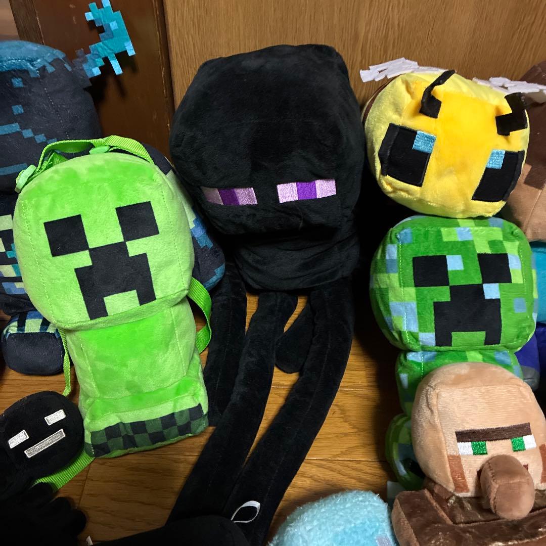 マイクラ ぬいぐるみ まとめ売り マインクラフト Minecraft 16点