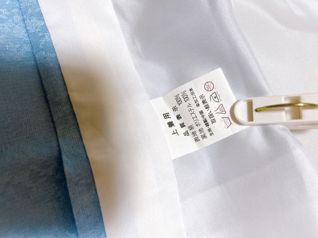 豪華正絹フルセット♡七五三　7歳　女の子　水色　エメラルドグリーン　髪飾り付