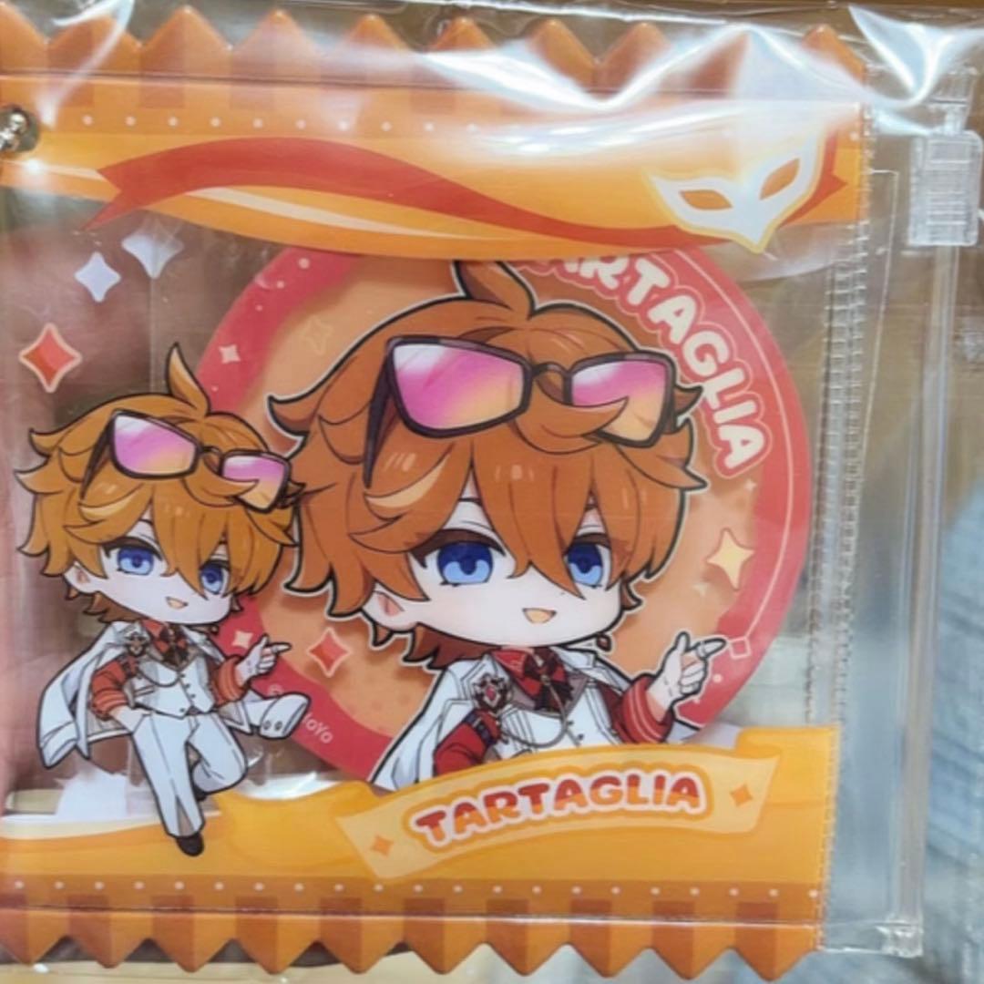 原神 fes 玩点无限 タルタリヤ キャンディポーチ マシュマロ缶 2点