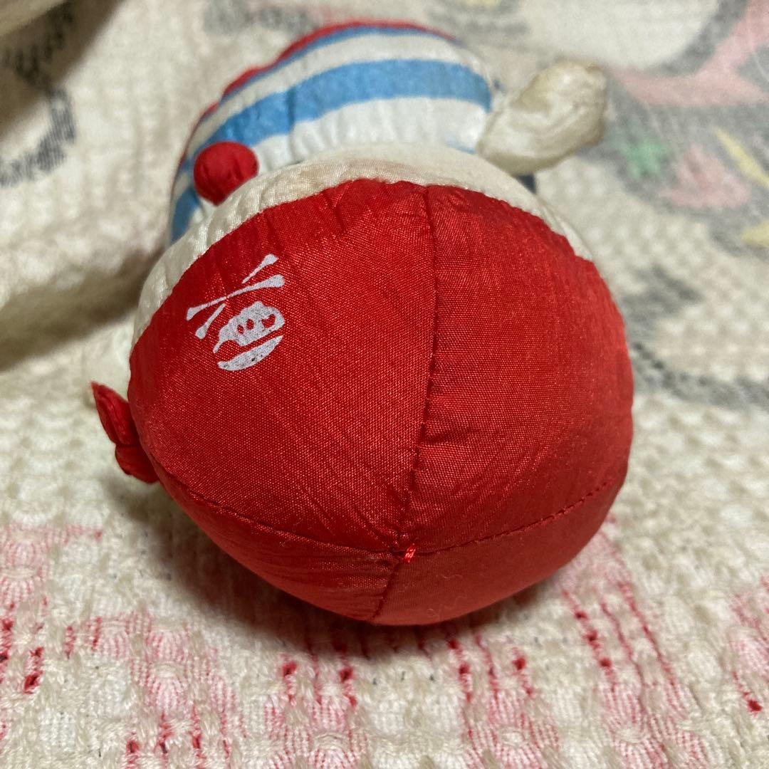昭和レトロ　セキグチ　フラッフィーバルーン　海賊　ぬいぐるみ　中古品