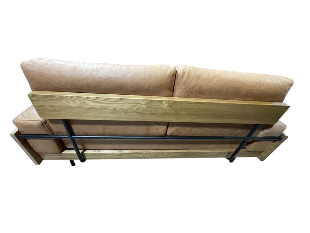 unico TREL 2.5人掛け カバーリングソファ ブラウン ウニコ 家具