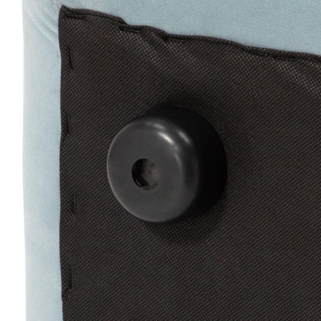 Francfranc パフィソファブルー3人掛け 左パーツ 美品