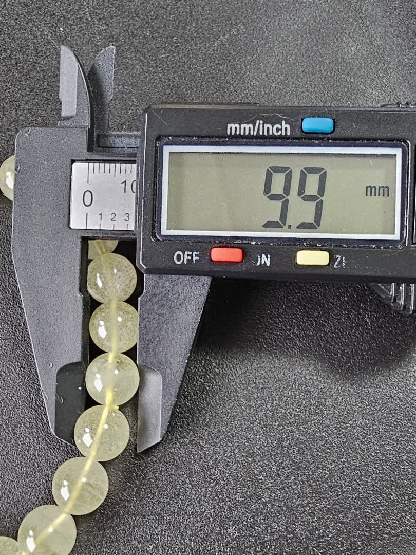 12.5mm・約10mm　リビアングラス　回紋珠　ブレスレット&ペンダントトップ