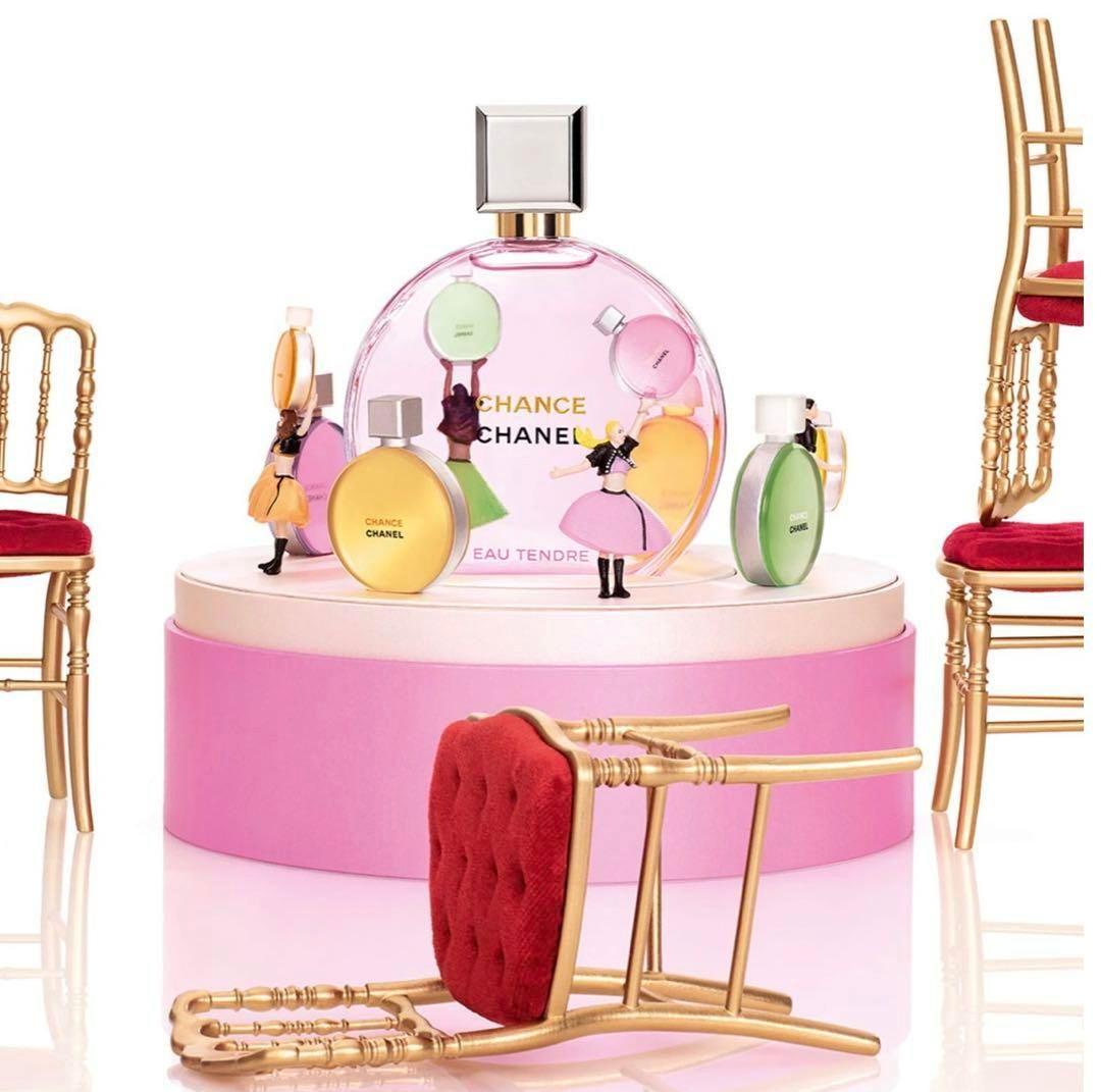 シャネル 限定 チャンス ミュージックボックス オルゴール 香水100ml付
