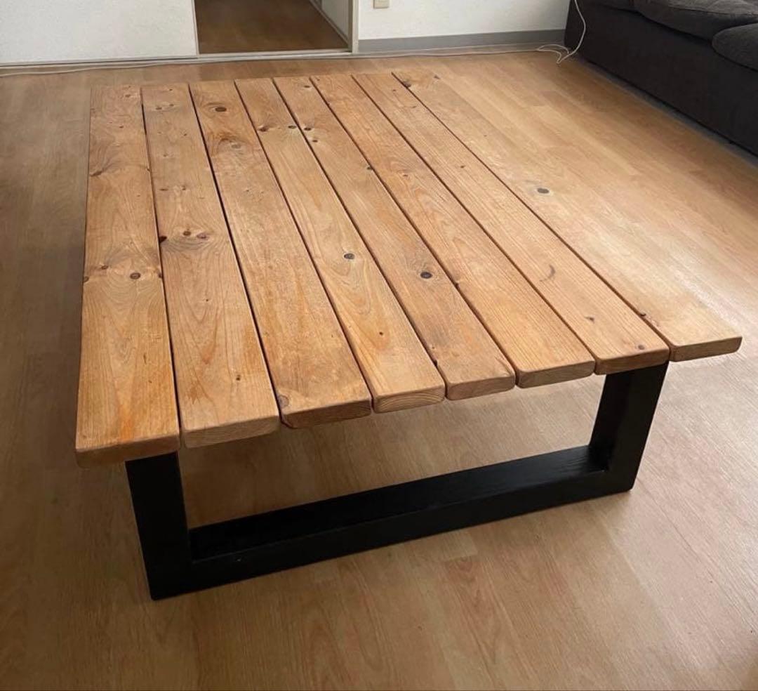 格安　木製ローテーブル