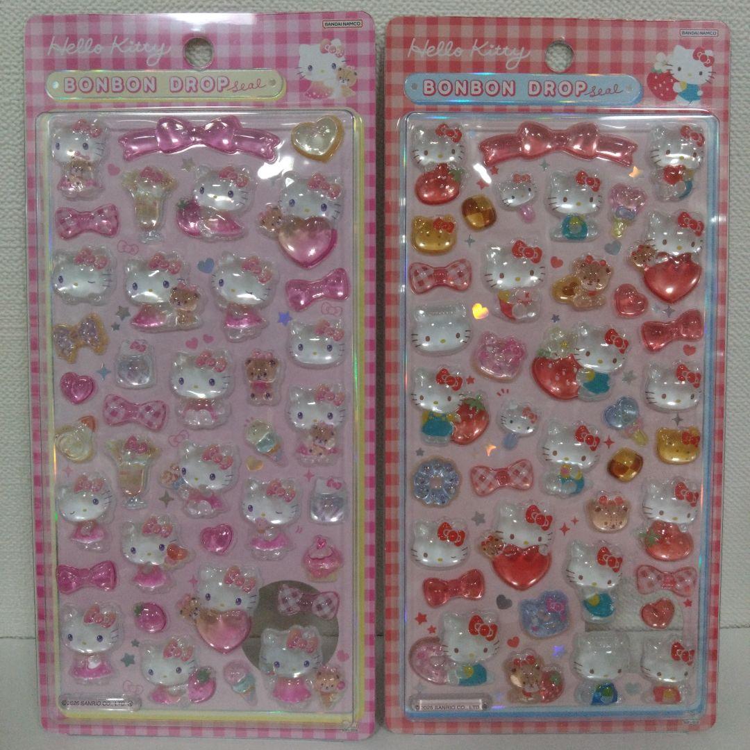 正規品 ボンボンドロップシール サンリオ 第2弾 8種コンプリートセット