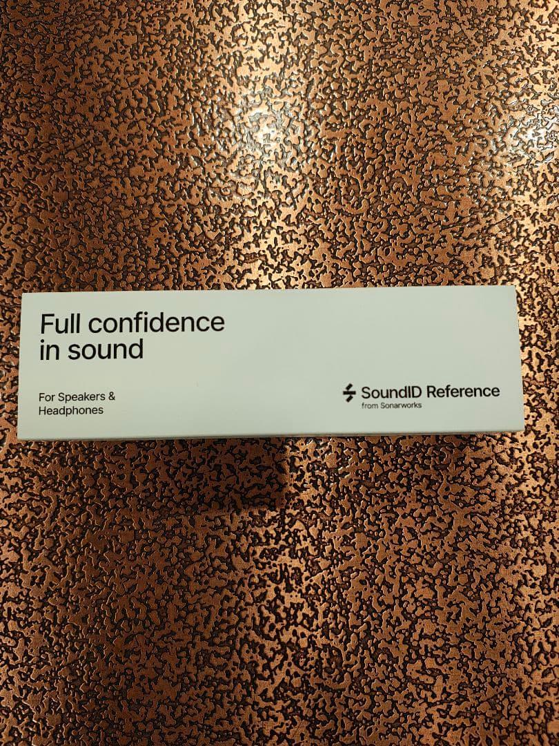 F*b様 Sonarworks / SoundID Reference 測定マイ