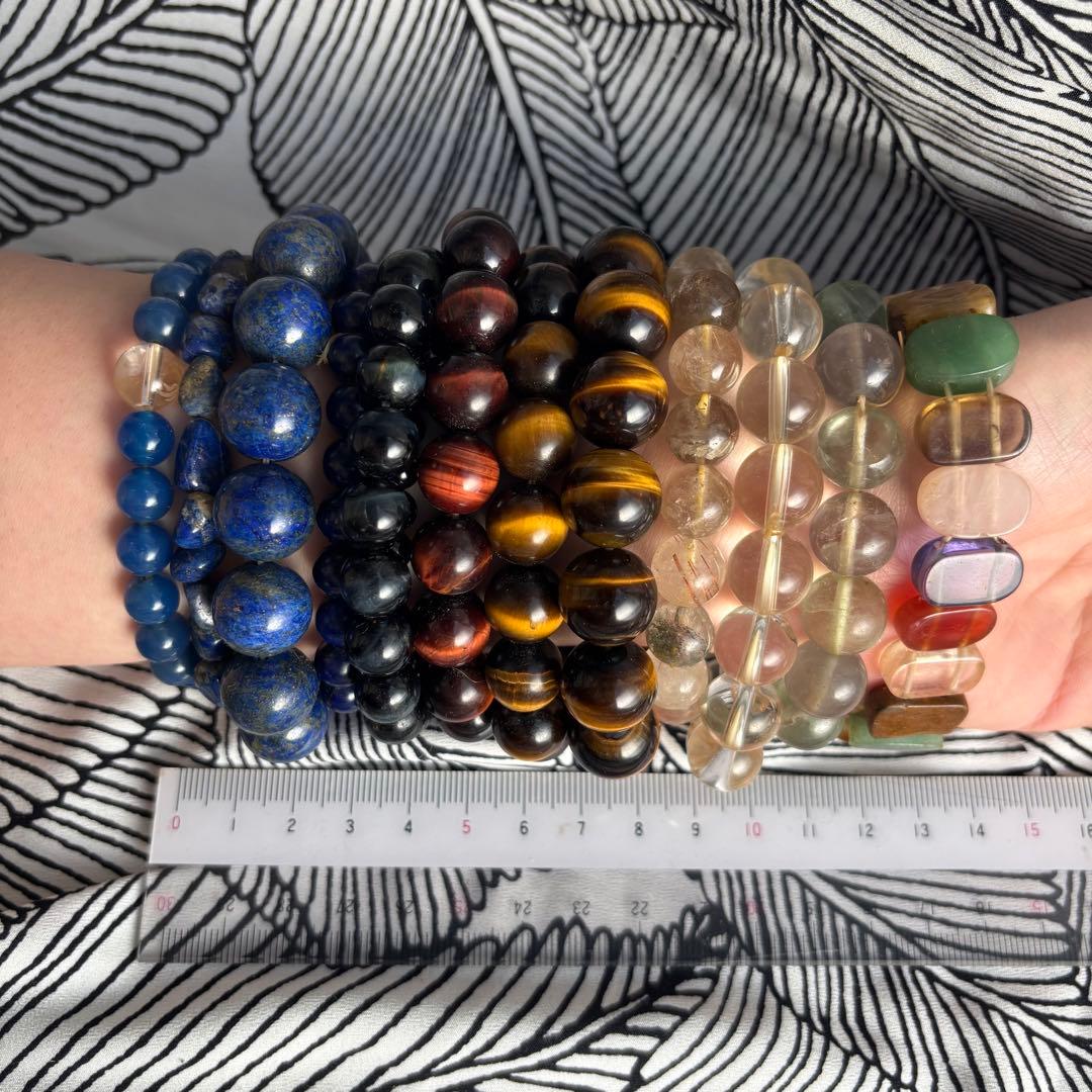 天然石 ブレスレット13本 まとめセット