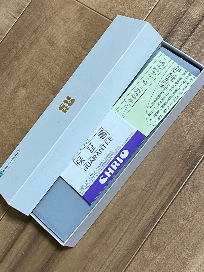 CHRIO クリオ スーパーネックレス フローライト 天然石 SN 65㎝