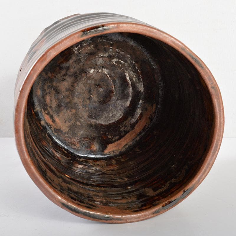 茶道具 江戸中期 瀬戸一重口水指 識箱 箱書きあり M R5723 - メルカリ