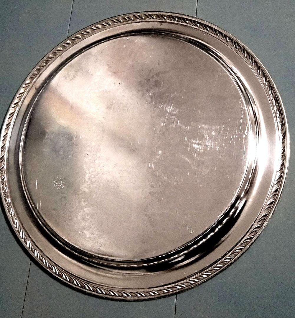 シルバートレイ　アンティークシルバープレート　オネイダ　ONEIDA