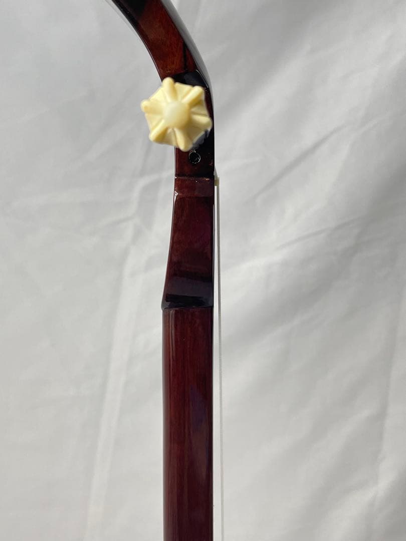 沖縄三線 ゆし木棹 強化張り・蛇皮二重張り