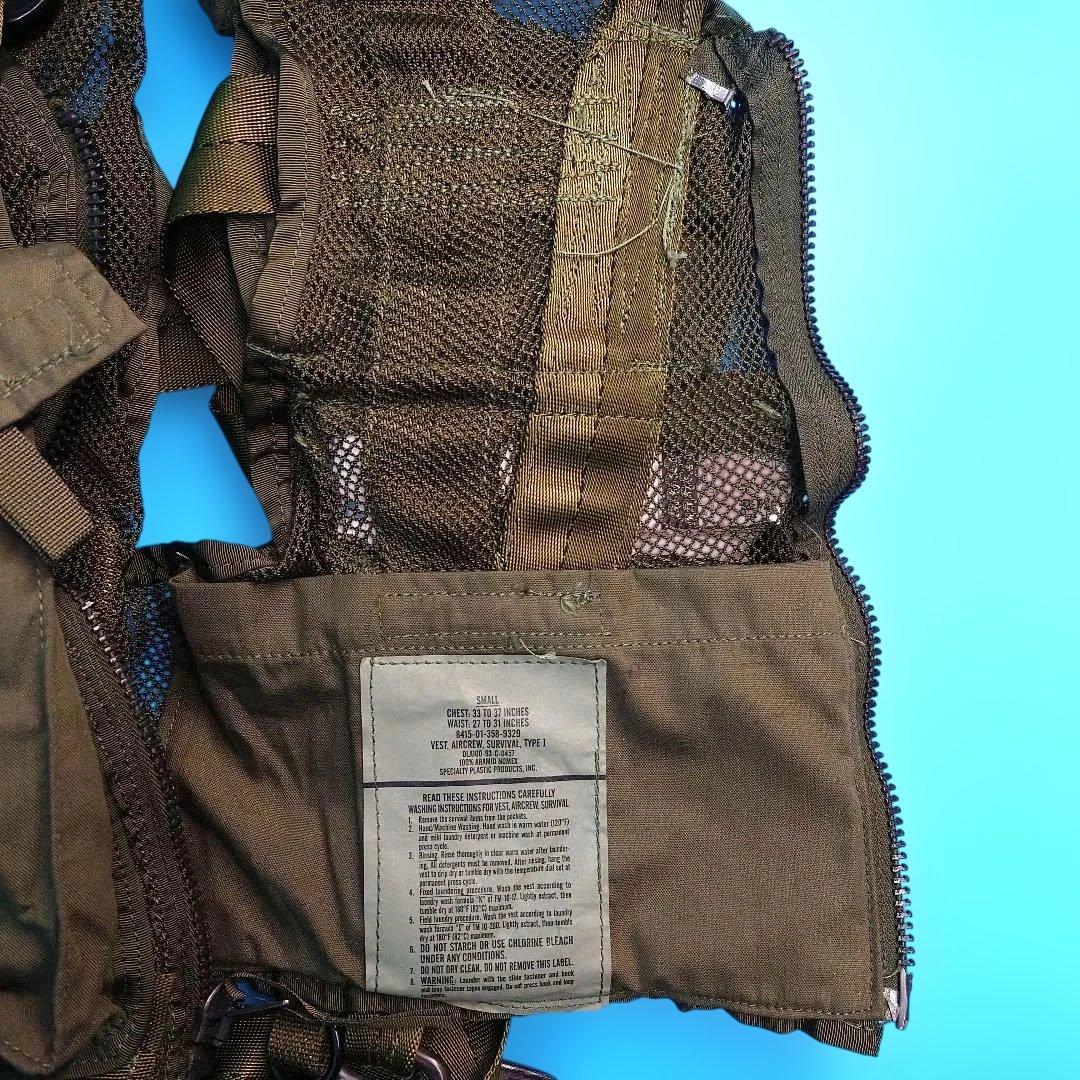 米軍エアクルーサバイバルベスト TYPE I - メルカリ