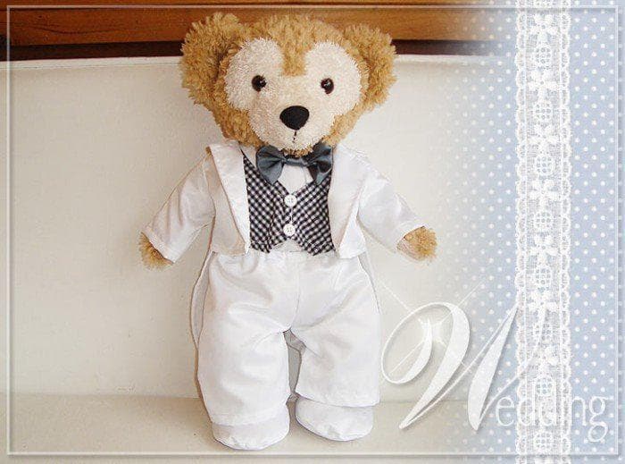 ダッフィー ダッフィー＆シェリーメイSサイズ用*ウエディングドレス