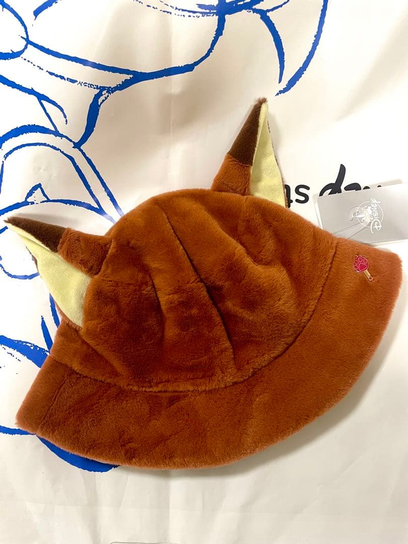 ニック ワイルド 帽子 ハット ズートピア 10周年 ディズニーストア