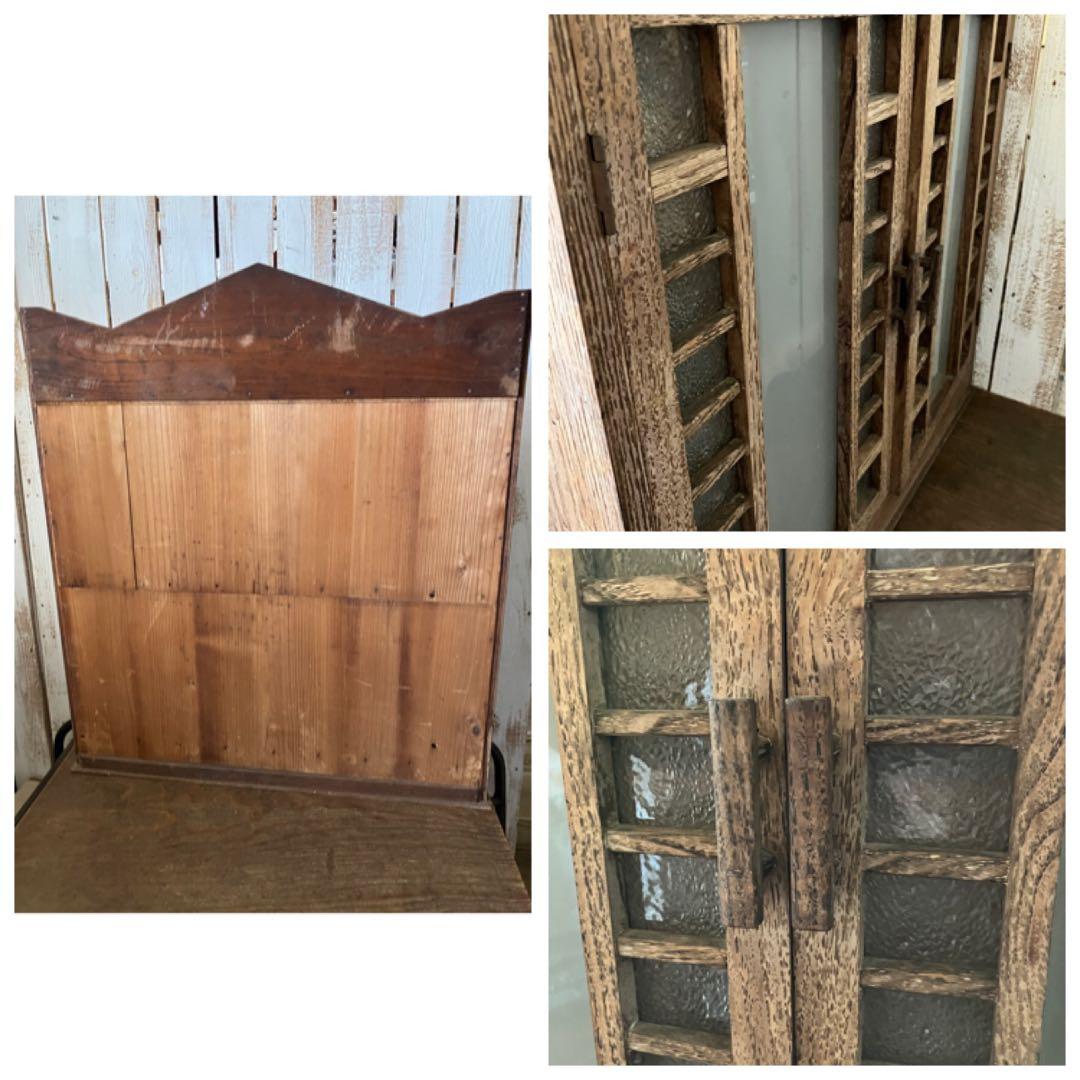 古道具 箪笥 アンティーク　キャビネット　本棚　ラック　飾り棚